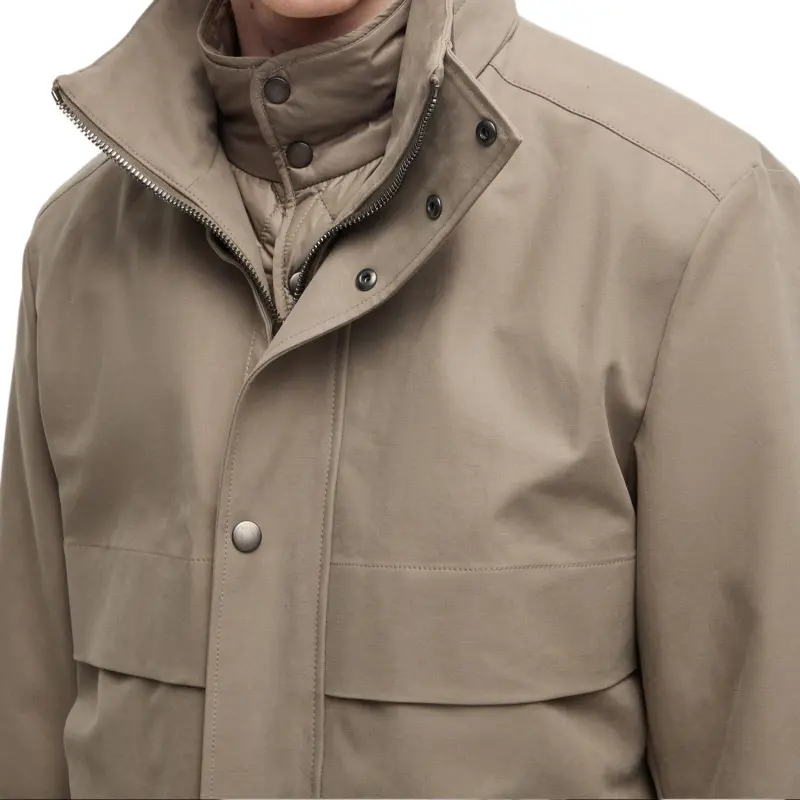 HUGO BOSS Down Jacket Men's Beige-5