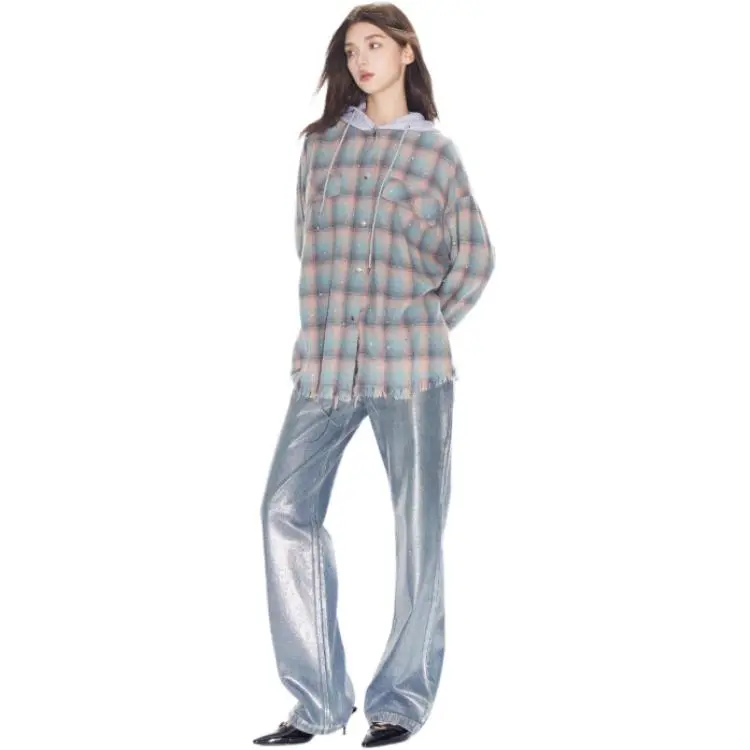 JAC FLEURANT Shirt Women's Blue-5