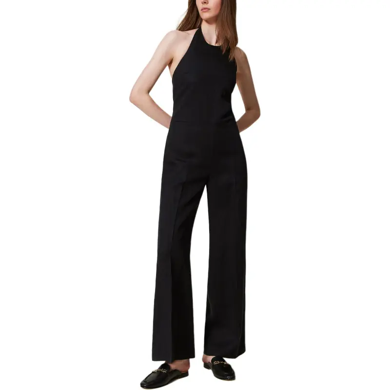 Twinset Halterneck Jumpsuit-1
