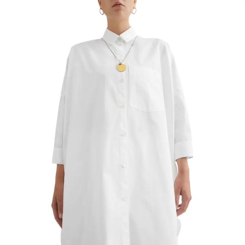 JIL SANDER Jw Logo Long Sleeved Shirt-3