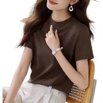 Mo Han Yi Mei T Shirt Women's Coffee