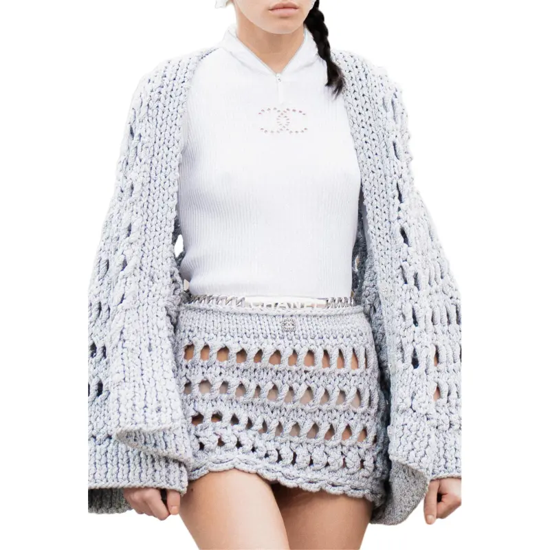 CHANEL Knitwear Women's White-1