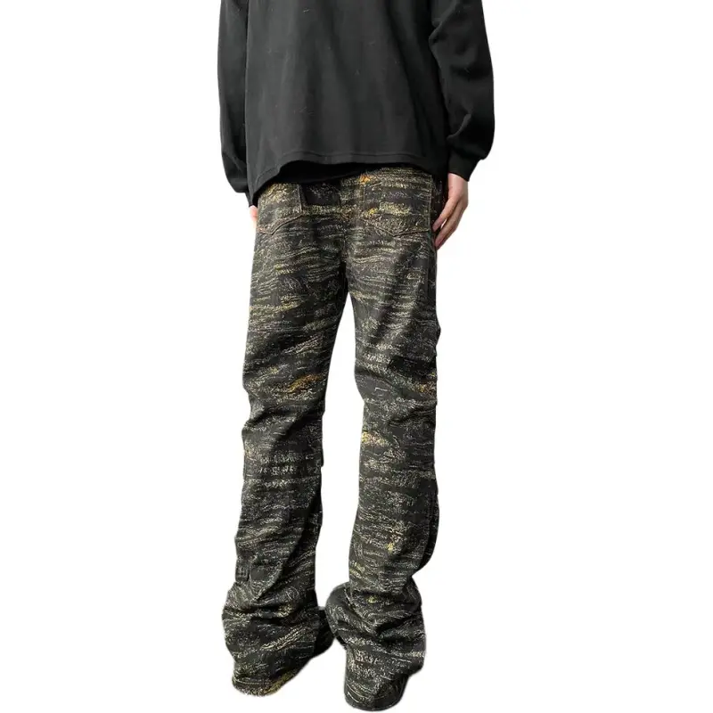 CORNILOT Jeans Unisex Deep Space Camouflage-1