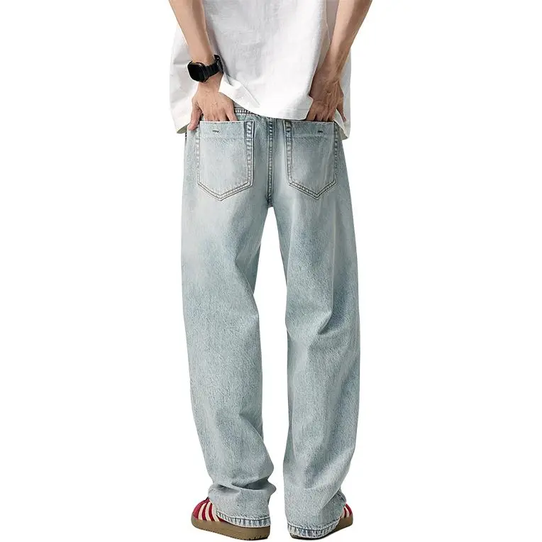 SONGS ALONG Jeans Unisex Azurite-1