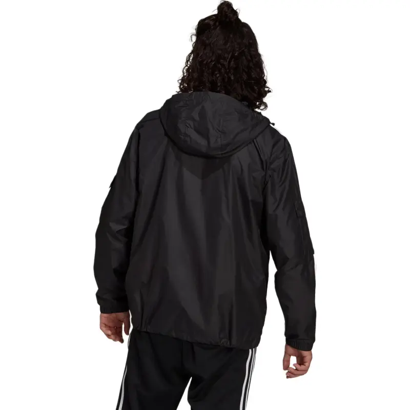 Adidas Originals ADICOLOR CLASSICSWINDBREAKER Jackets & Coats Japan Version Men's Black-2