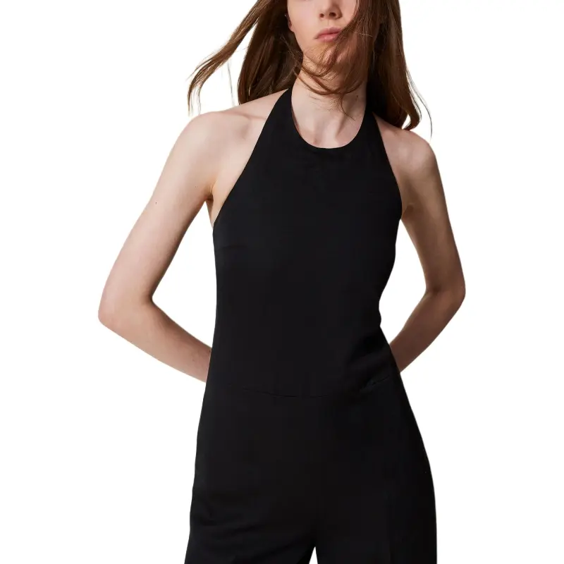 Twinset Halterneck Jumpsuit-5