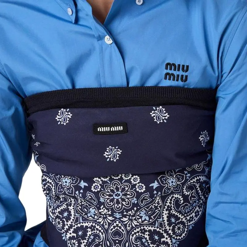 MIU MIU Logo Shirt-4