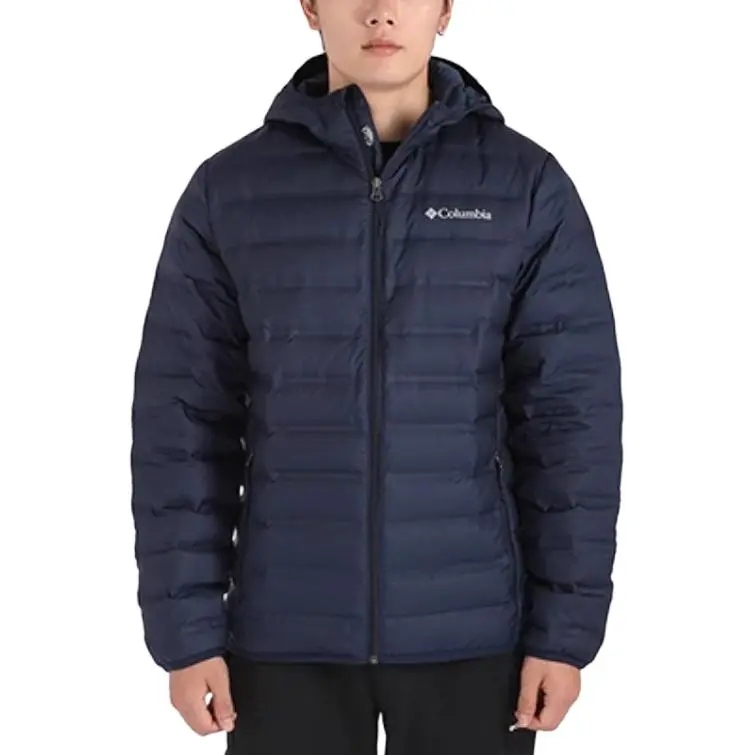 Columbia City Outdoor Collection Down Jacket Men's Navy Blue-1