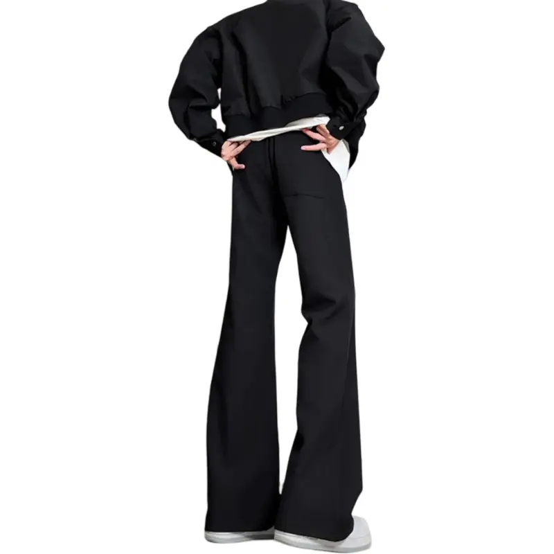 FALIAMS Suit Trousers Unisex Black-2