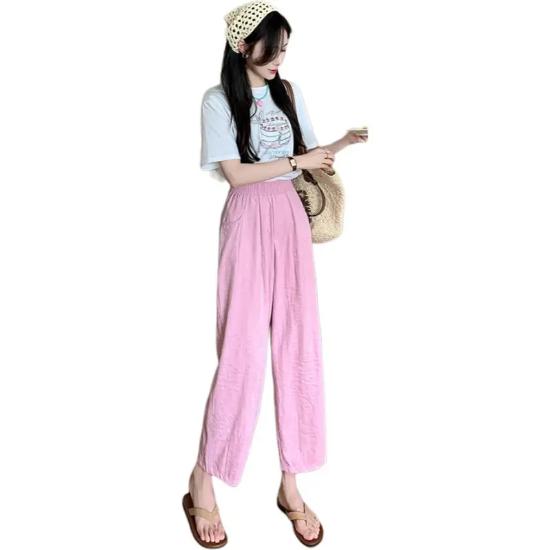Mu Xiao Xin Casual Pants Women's-2