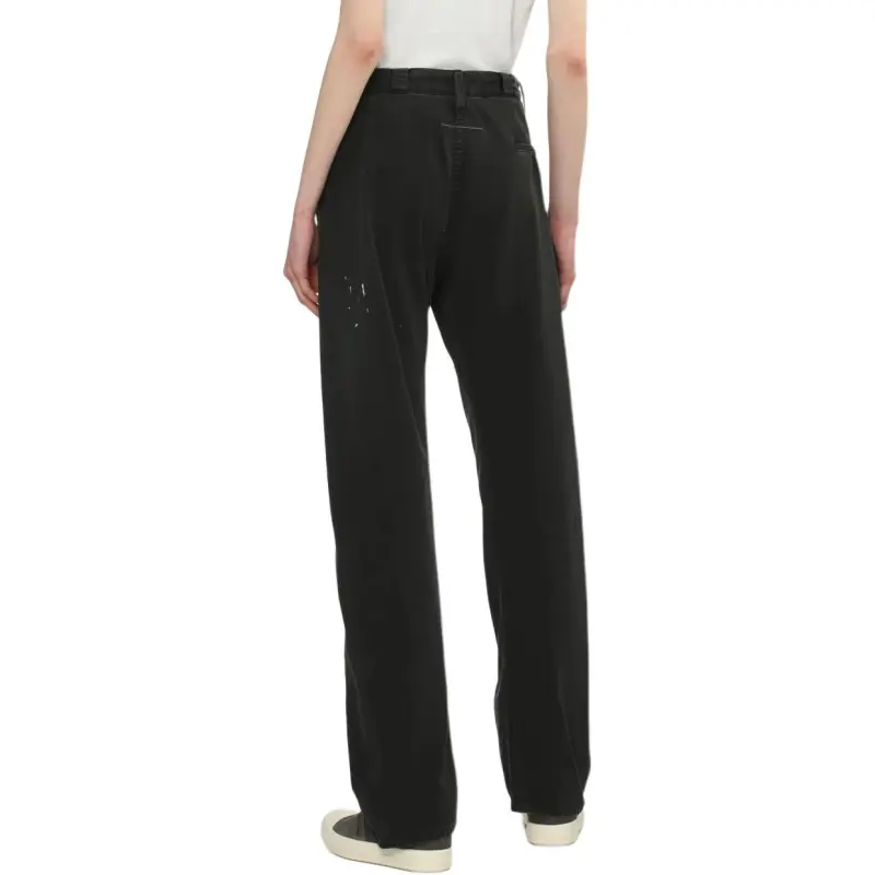 MM6 Maison Margiela SS25 Jeans Men's Black-3