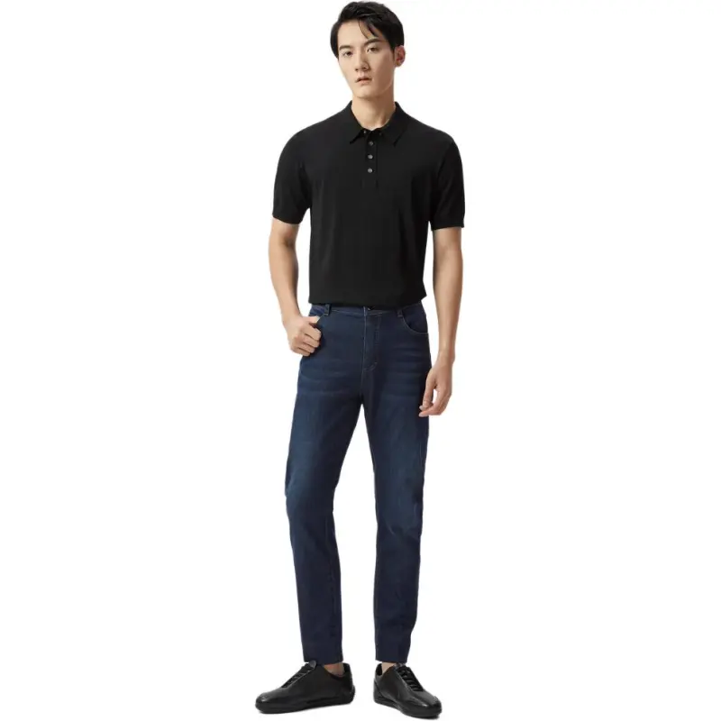 K BOXING Jeans Men Dark Blue-3