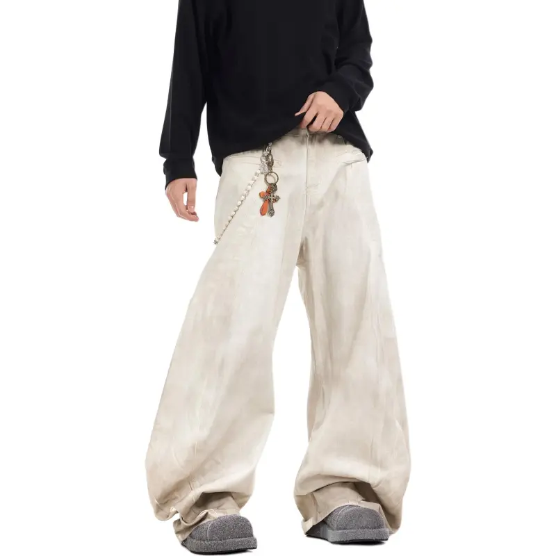 KVIV Jeans Men White -3