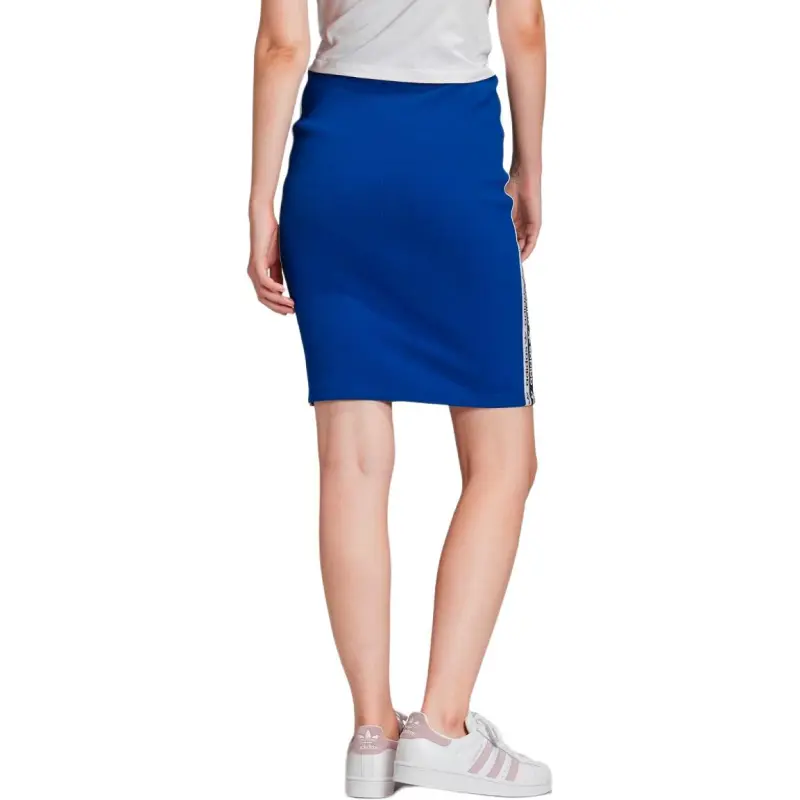 Adidas Originals Casual Short Skirts Women's Royal Blue-1