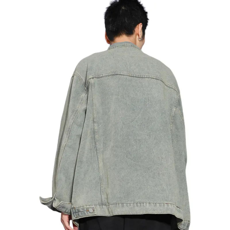 Tre Club Denim Jacket Unisex Yellow Mud-2