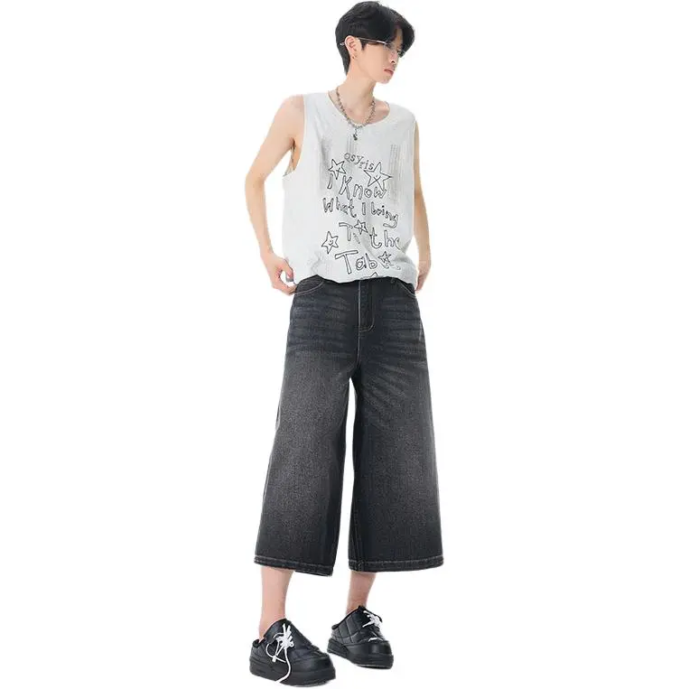 JASONWOOD Jeans Unisex Black Gray Color-3
