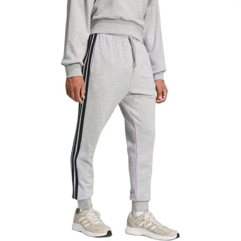 Adidas Free Shipping With AdiClub Essentials 3 Stripes Fleece Pants-1