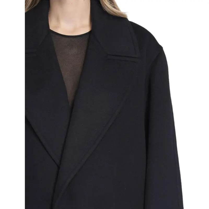 SAINT LAURENT Oversized Long Sleeved Coat-3