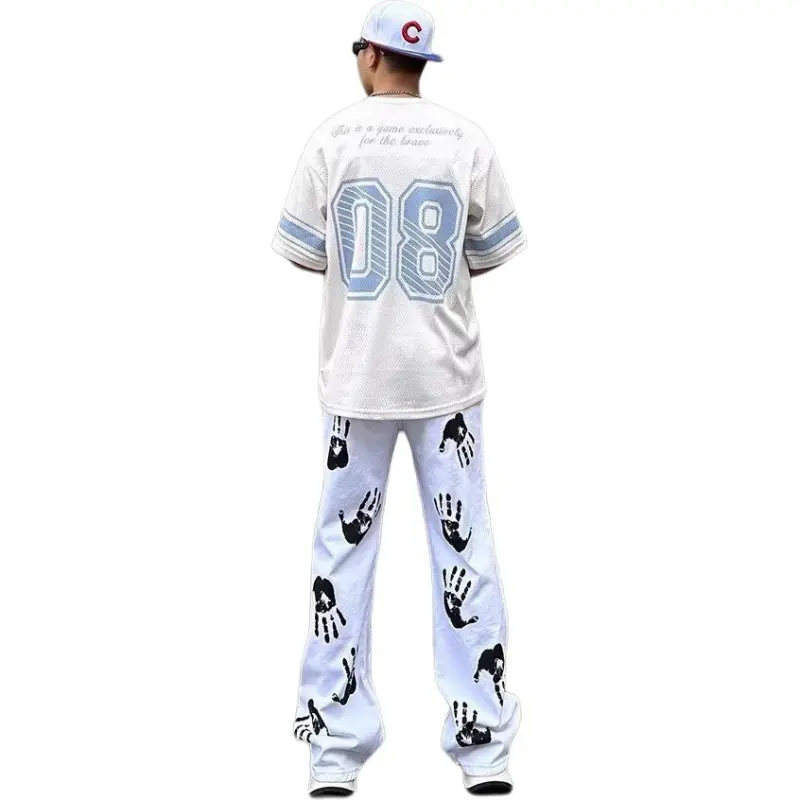 Weles Jeans Unisex White-4