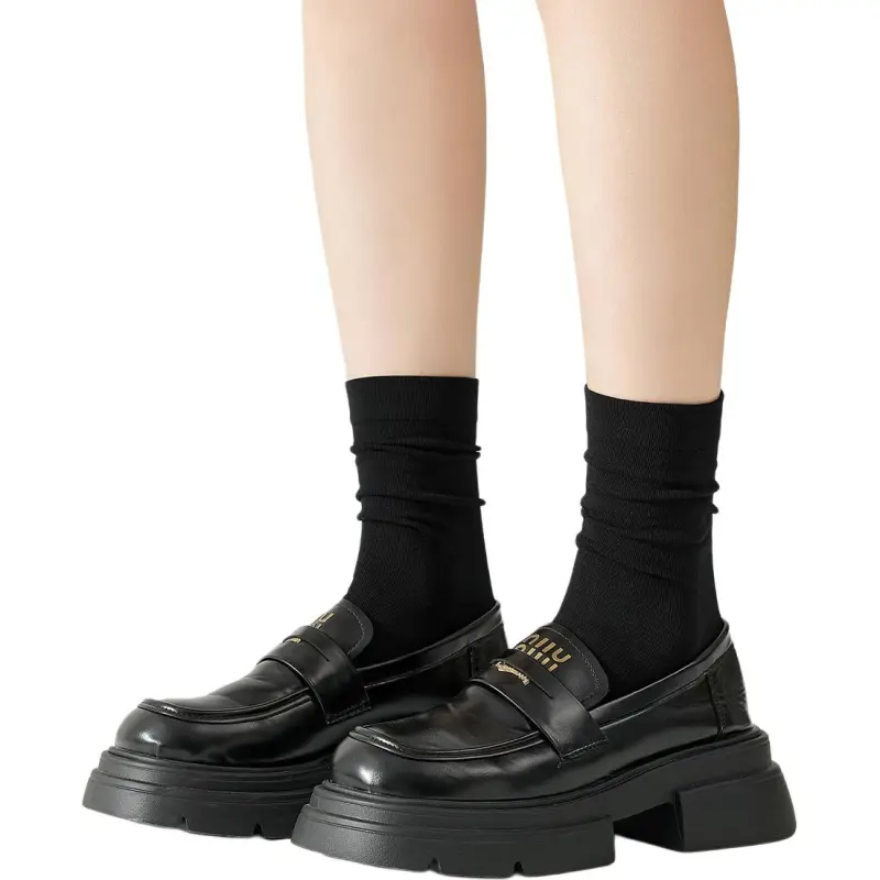 Temooues Mid Calf Socks Women's Combo Set-1