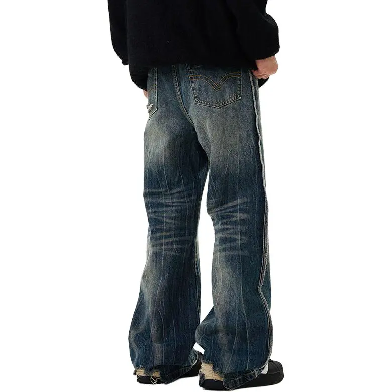 NVRFRGT Jeans Unisex Blue-1