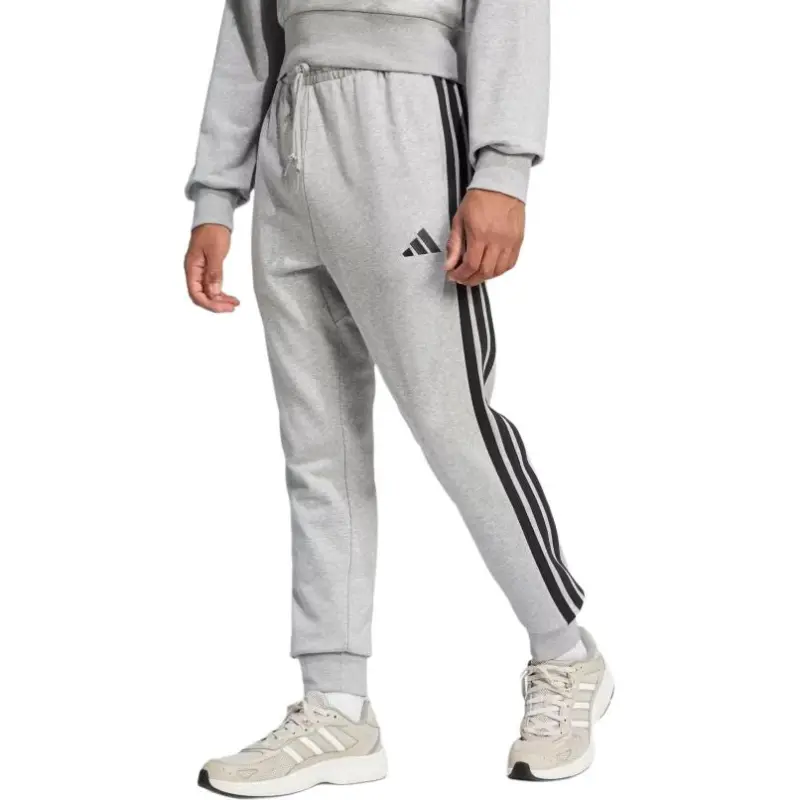 Adidas Free Shipping With AdiClub Essentials 3 Stripes Fleece Pants-3