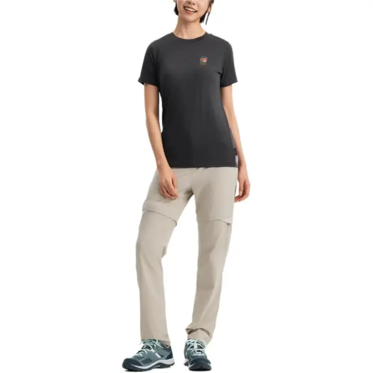 DECATHLON 500 Series Regular T Shirt Women's Carbon Gray-3
