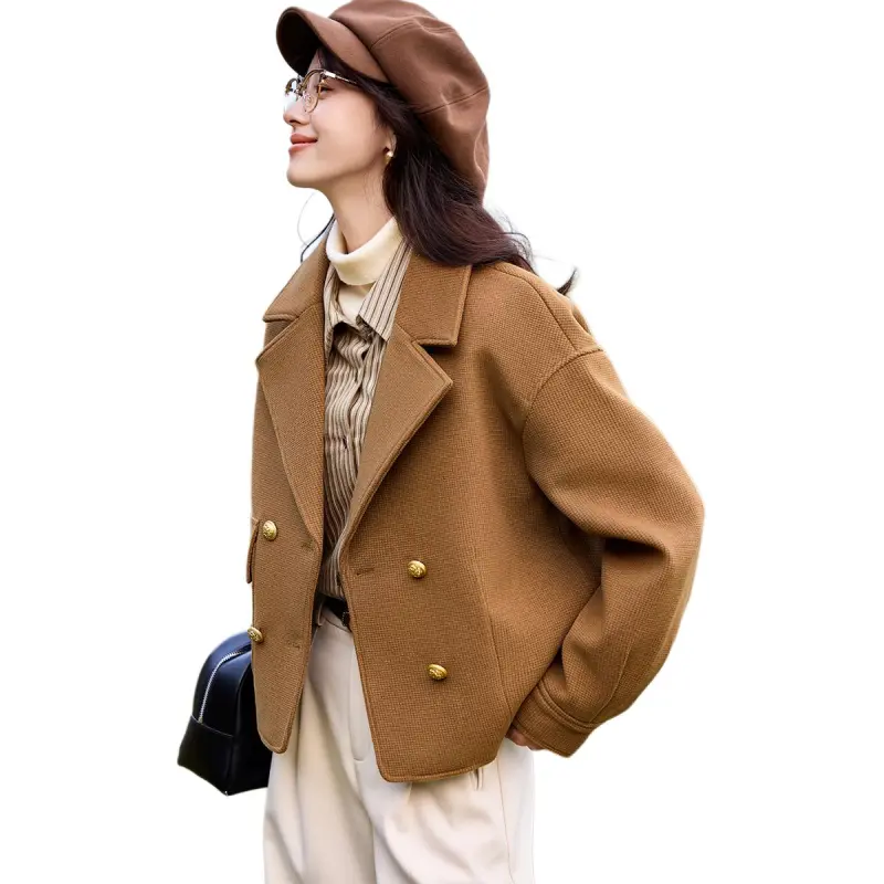 Mo Han Yi Mei Coat Women's Amber Gold-1