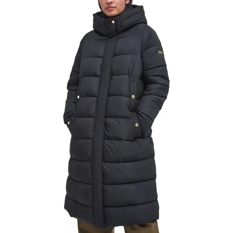 BARBOUR Barron FW24 Puffer Jacket Women's Black-4