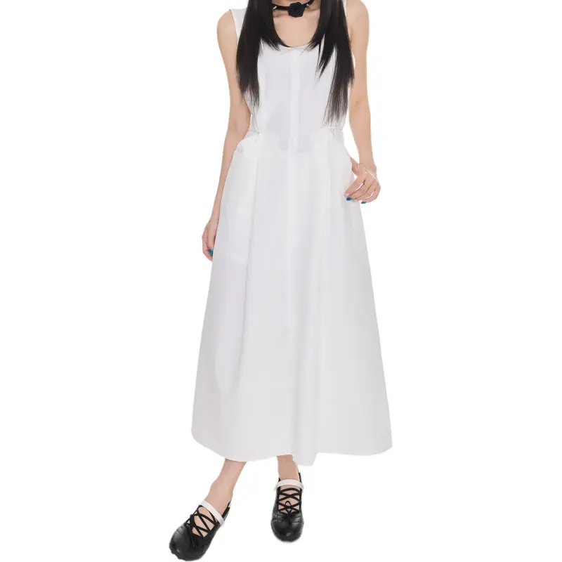 Kazakhstan Sleeveless Dress Women's-4