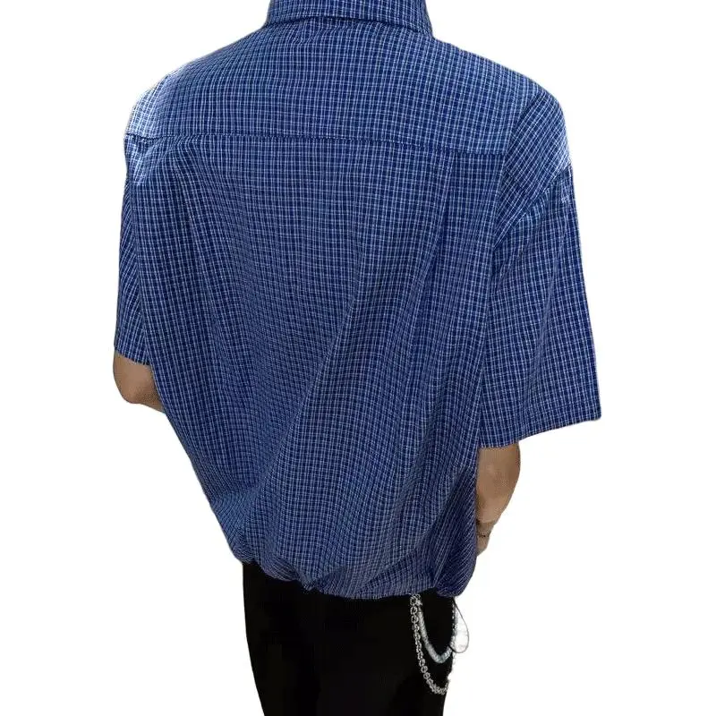 DARK HORSE Casual Shirt American Luxury Streetwear Lapel Coat Unisex-1