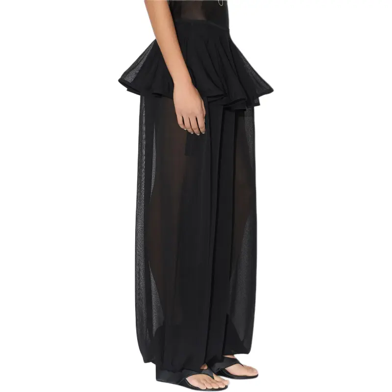 Alaia Knit Peplum Pants-3