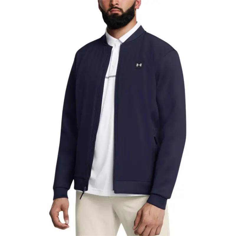 Under Armour Drive ProStorm FW24 Hybrid Jackets & Coats Men's Midnight Marine Blue/Metallic Silver-2
