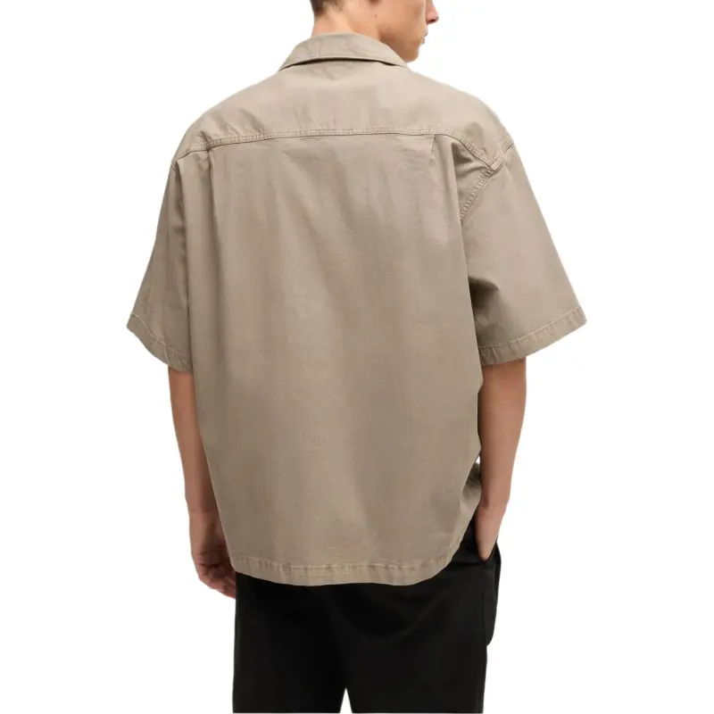HUGO BOSS Shirts Men Khaki-4