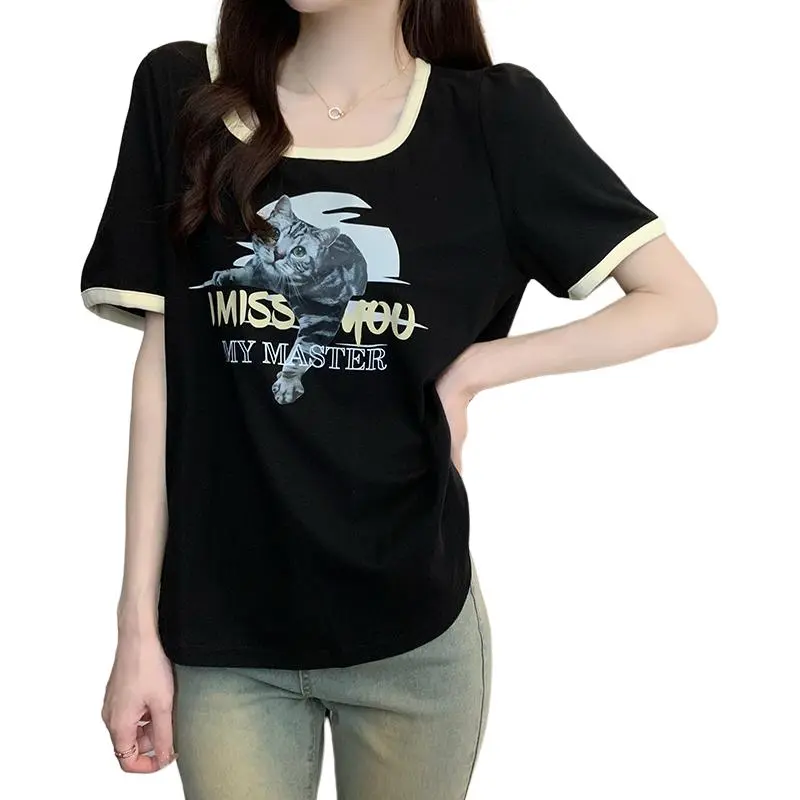 Mu Xiao Xin Raglan Sleeve T Shirt Women's-4