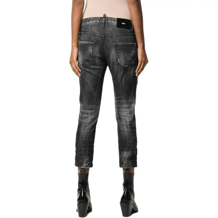 DSQUARED 2 Jeans Women's Black Gray Color-2