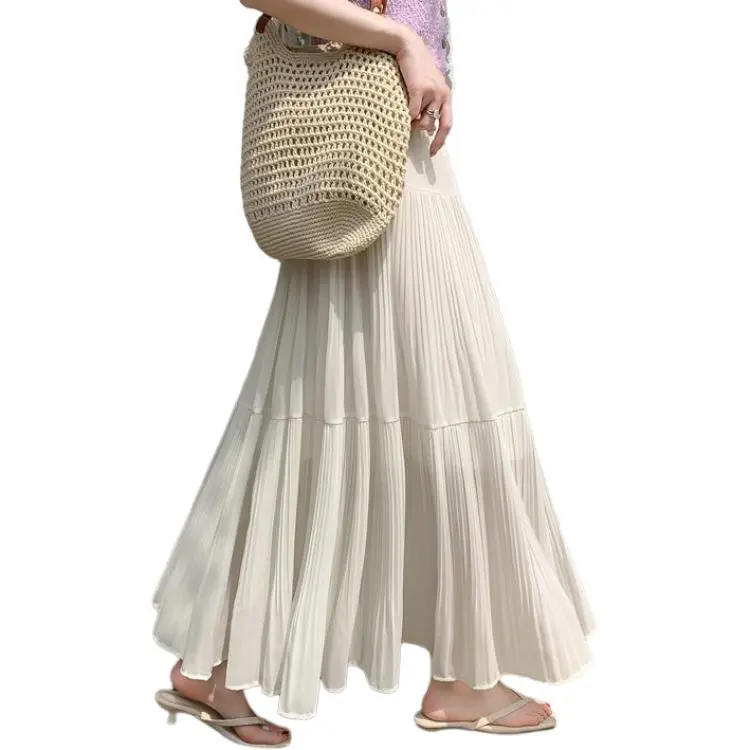 GOSO Chiffon Cake Pleated Skirt Women's-8