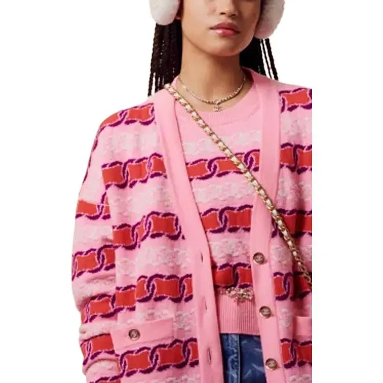 CHANEL Knitwear Women's Pink-1