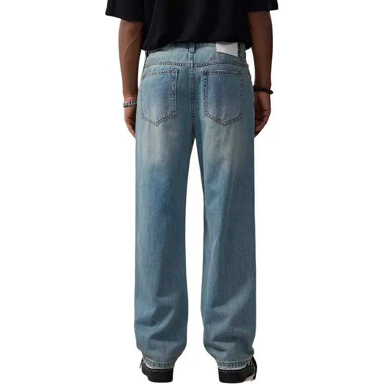 SONGS ALONG Jeans Unisex Light Blue-1