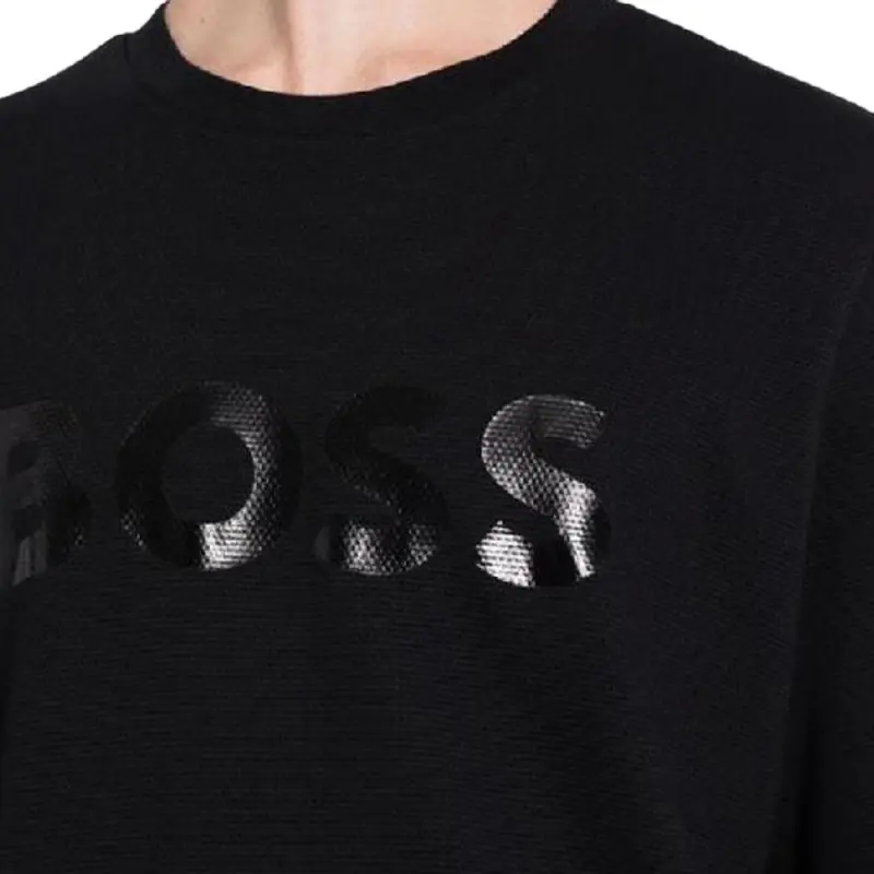 HUGO BOSS Salbo Mirror Cotton Sweatshirt-4