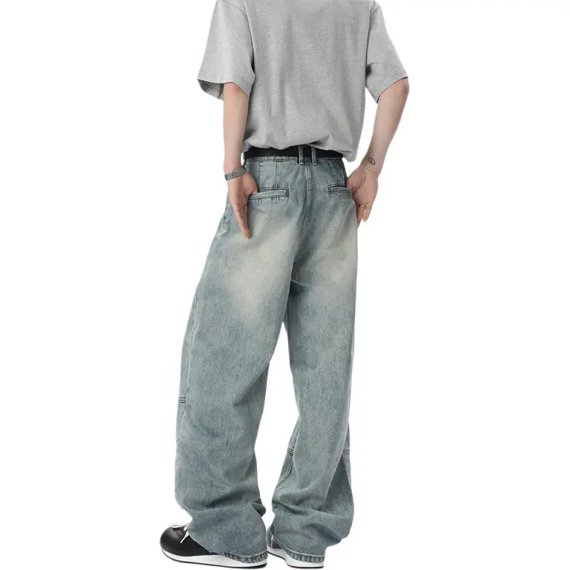 Zomuros Jeans Unisex Sunny Sky Blue-3