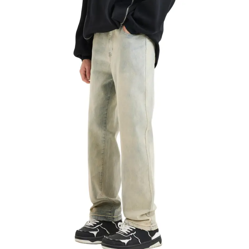 7 SEVFUN Jeans Unisex Yellow Mud-2