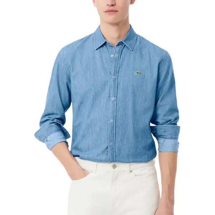 LACOSTE Denim Shirt-5