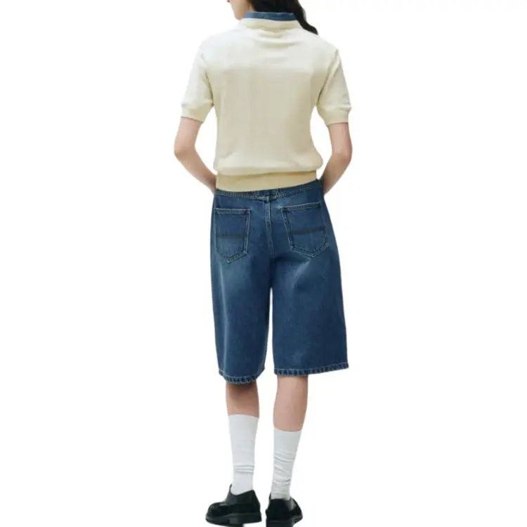 MARITHE FRANCOIS GIRBAUD Denim Shorts Women's-3