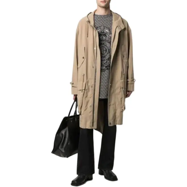 BALMAIN T-Shirts Men Gray-1