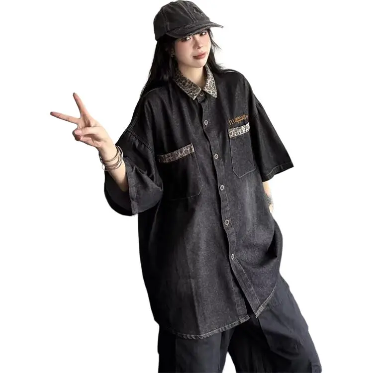 PAINT STAIN Fashion Shirt Unisex Classic Black-4