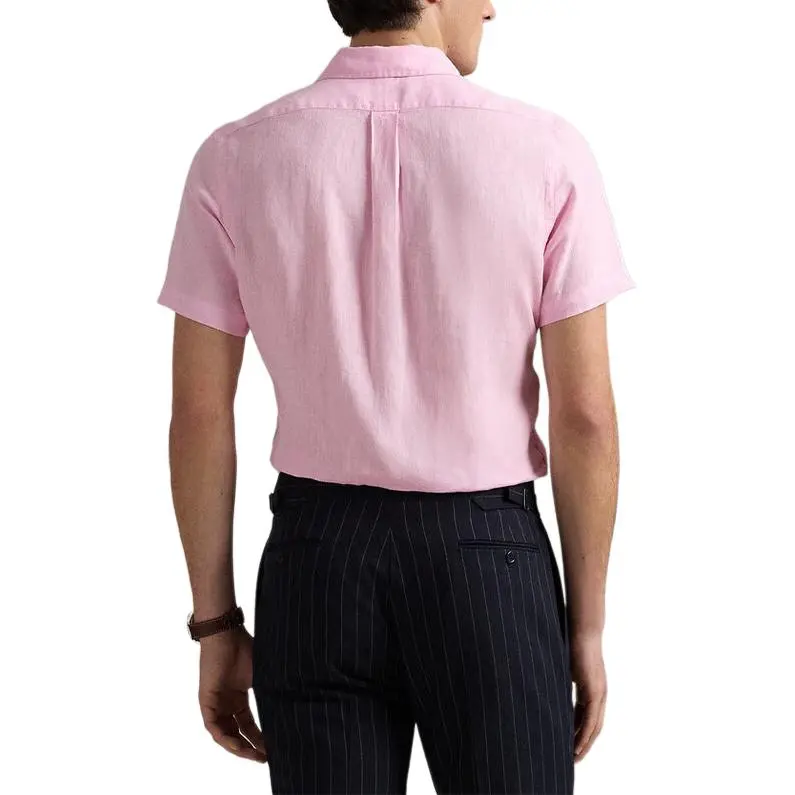 Polo Ralph Lauren SS25 Shirt Men's Light Pink-3