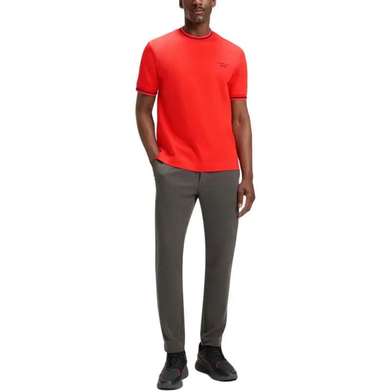 HUGO BOSS x Porsche T Shirt Men's Orange-1