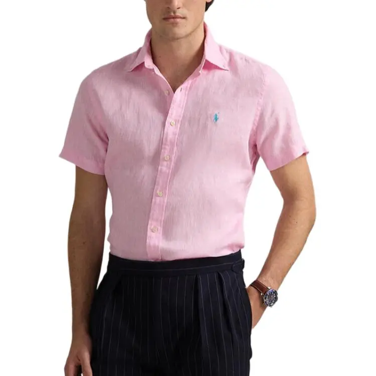 Polo Ralph Lauren SS25 Shirt Men's Light Pink-1