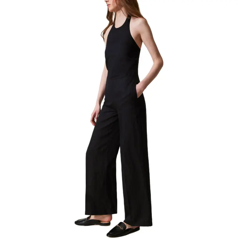 Twinset Halterneck Jumpsuit-3